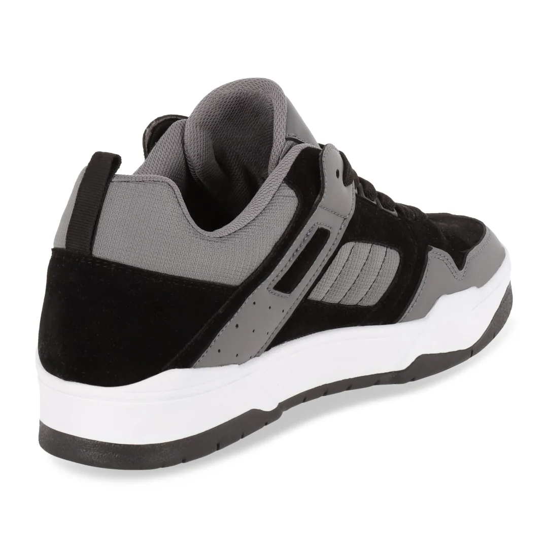 TENIS DE PISO CABALLERO GRIS SINTÉTICO 04077 - Image 4