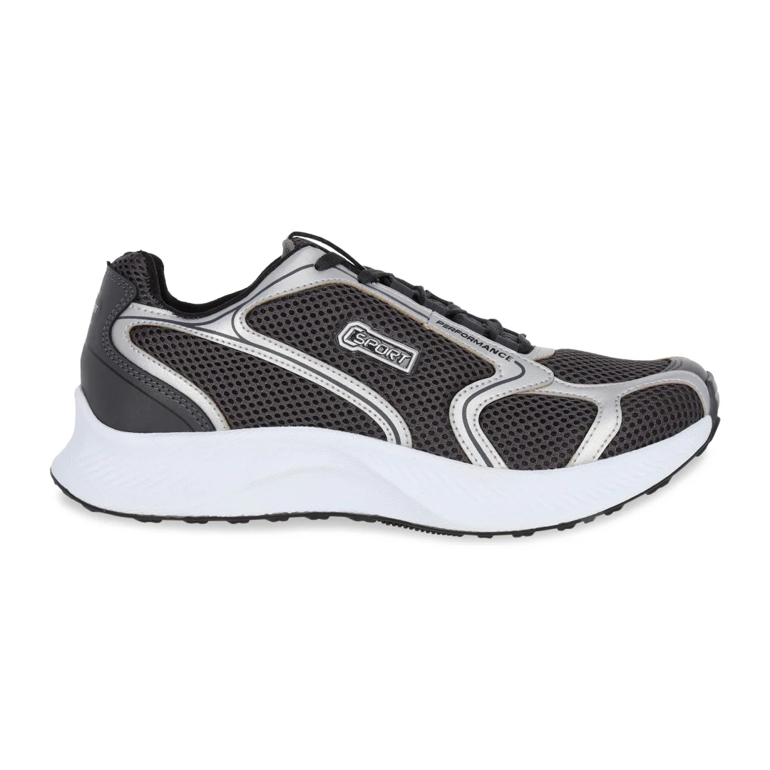 TENIS DE PISO GRIS TEXTIL 21019 - Image 2