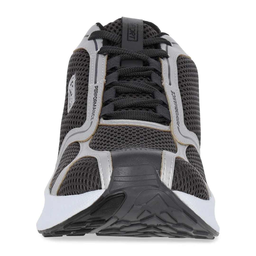 TENIS DE PISO GRIS TEXTIL 21019 - Image 5