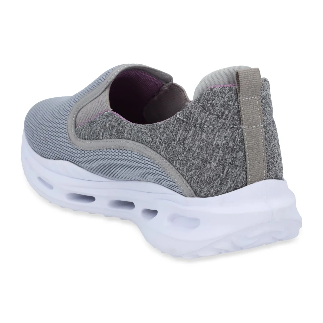 TENIS DE PISO GRIS TEXTIL 59538 - Image 4