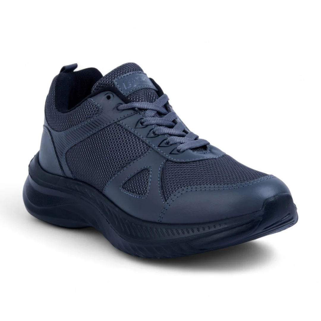 TENIS DE PISO GRIS TEXTIL 59542