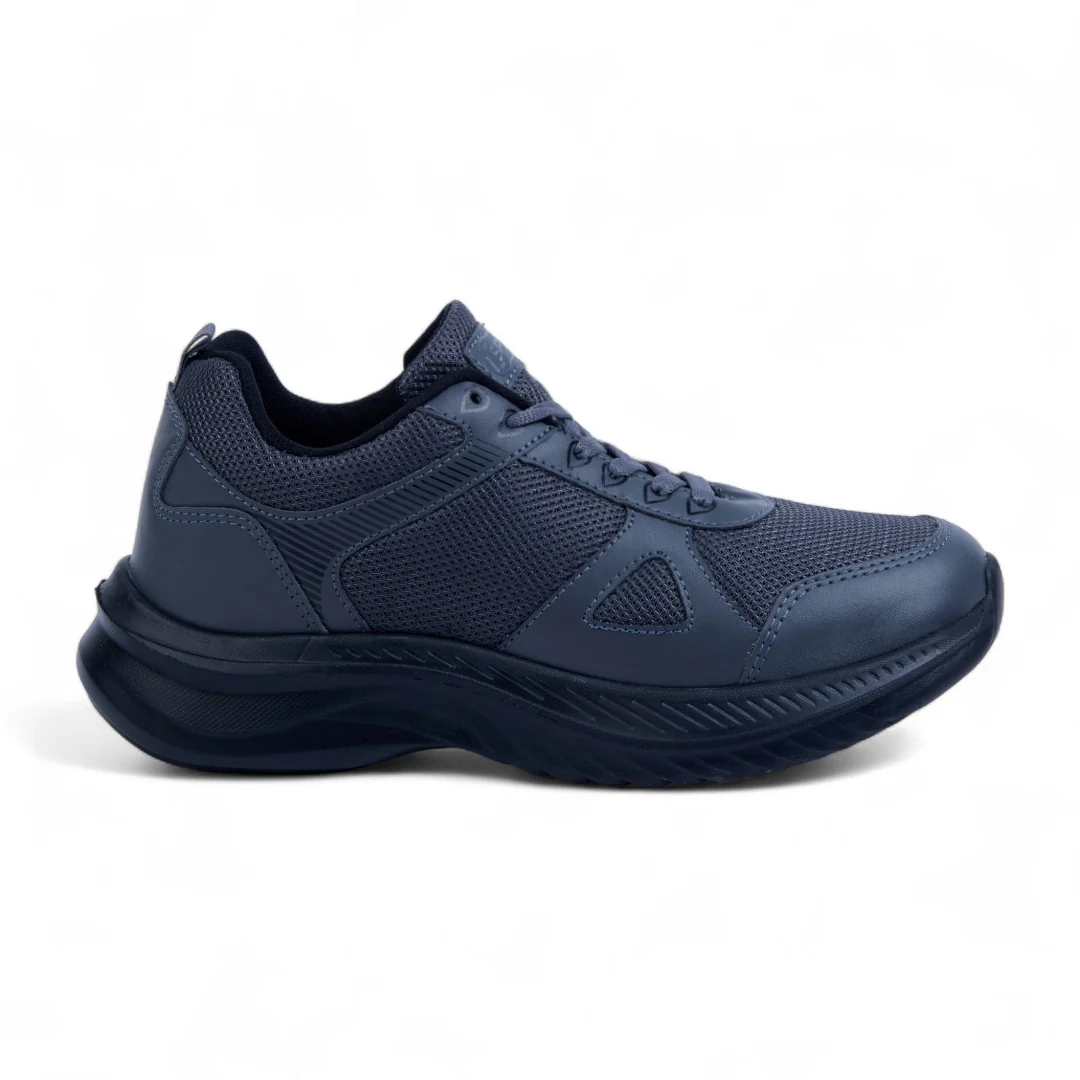 TENIS DE PISO GRIS TEXTIL 59542 - Image 2