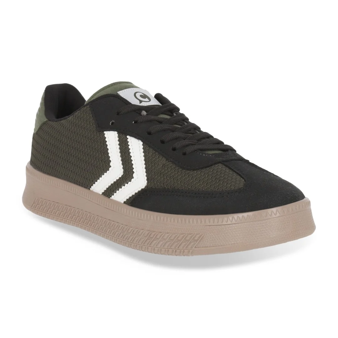 TENIS DE PISO HOMBRE VERDE SINTÉTICO 40042