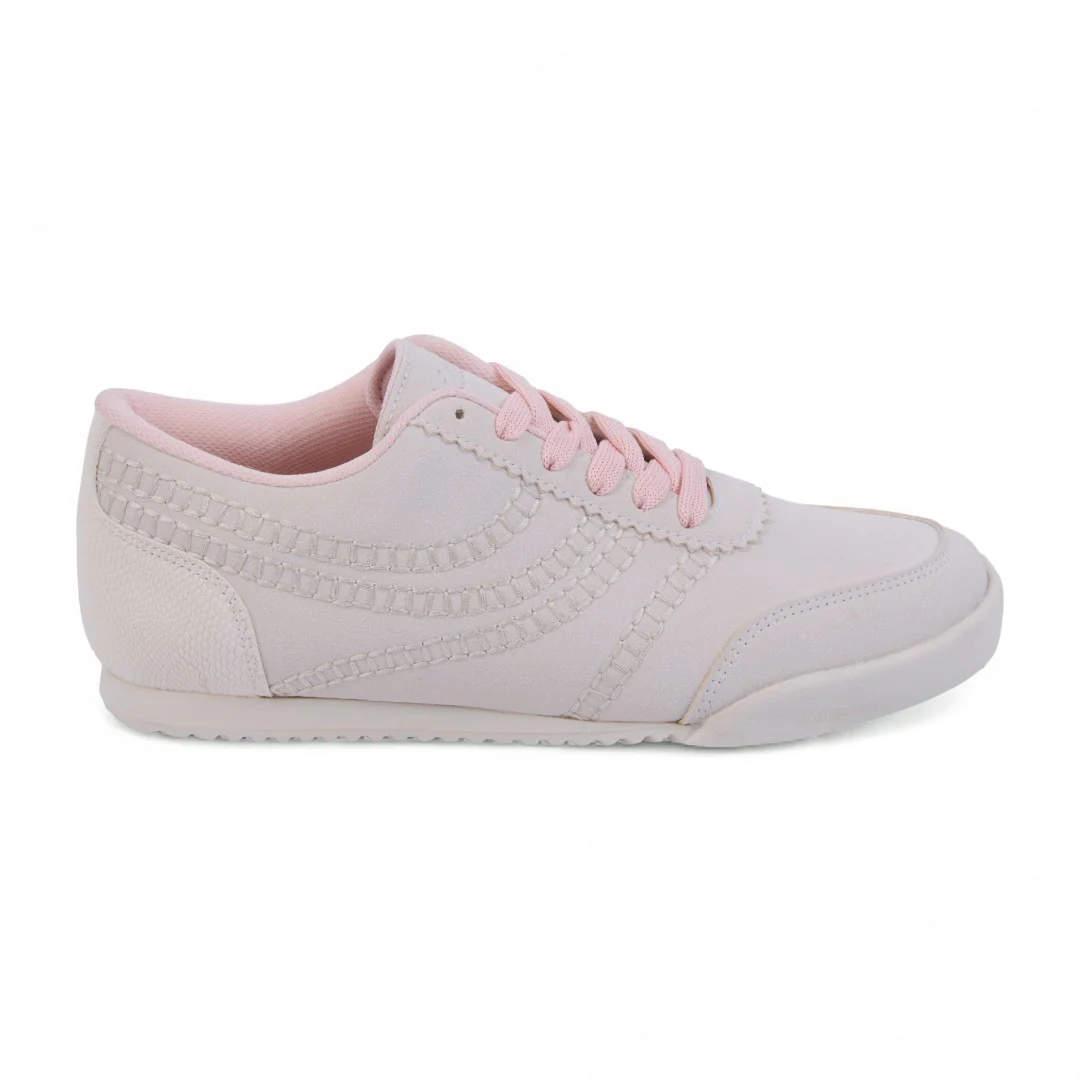 TENIS DE PISO HUESO CON DETALLES DECORATIVOS 02286 - Image 2