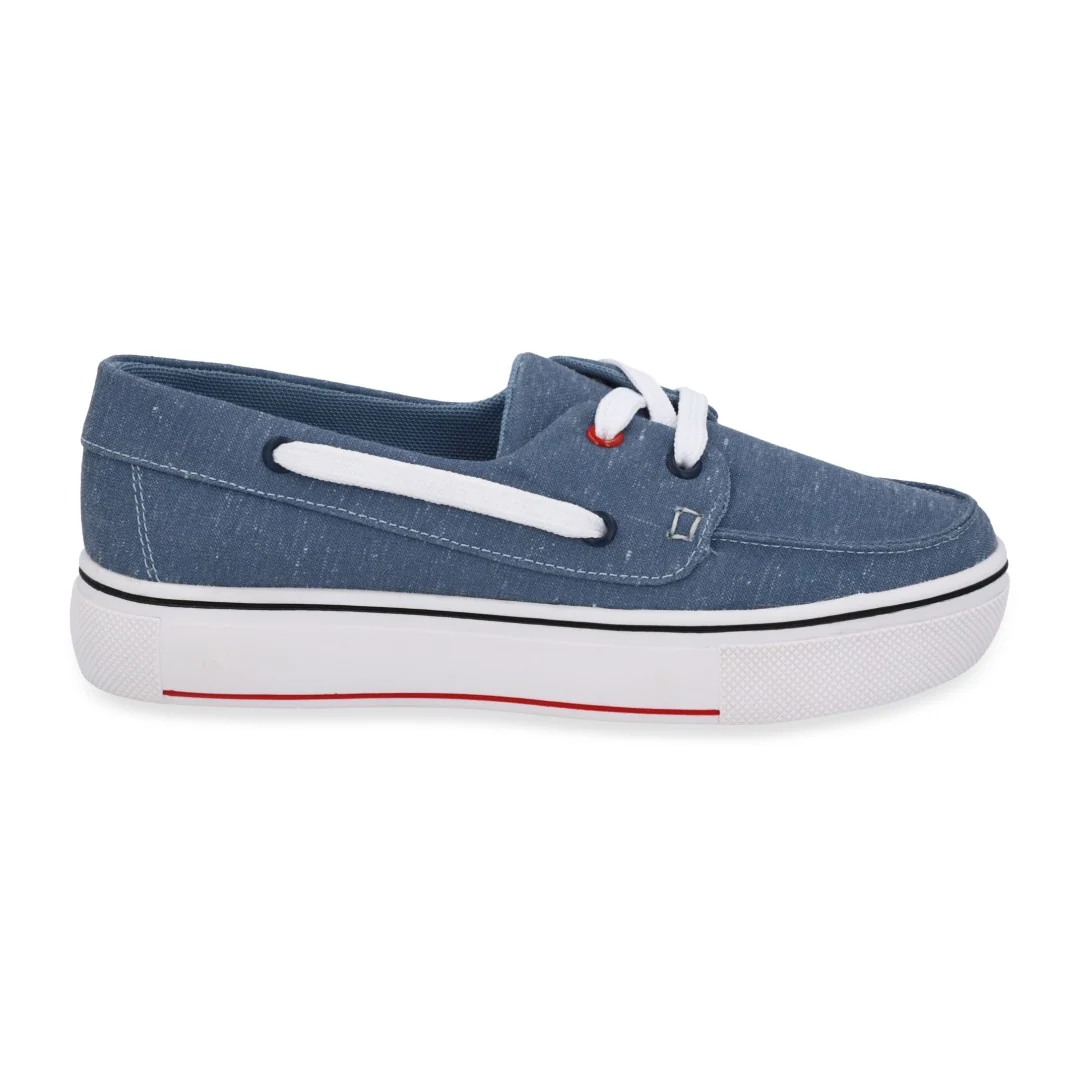 TENIS DE PISO MEZCLILLA ESTILO MARINERO 02276 - Image 2
