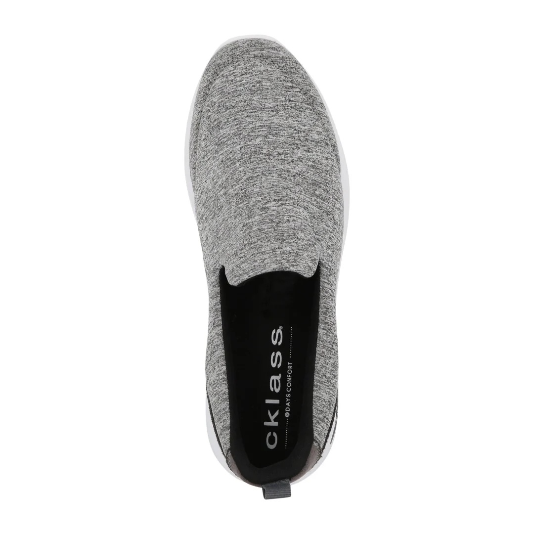 TENIS DE PISO MUJER GRIS CORTE TEXTIL 67705 - Image 5