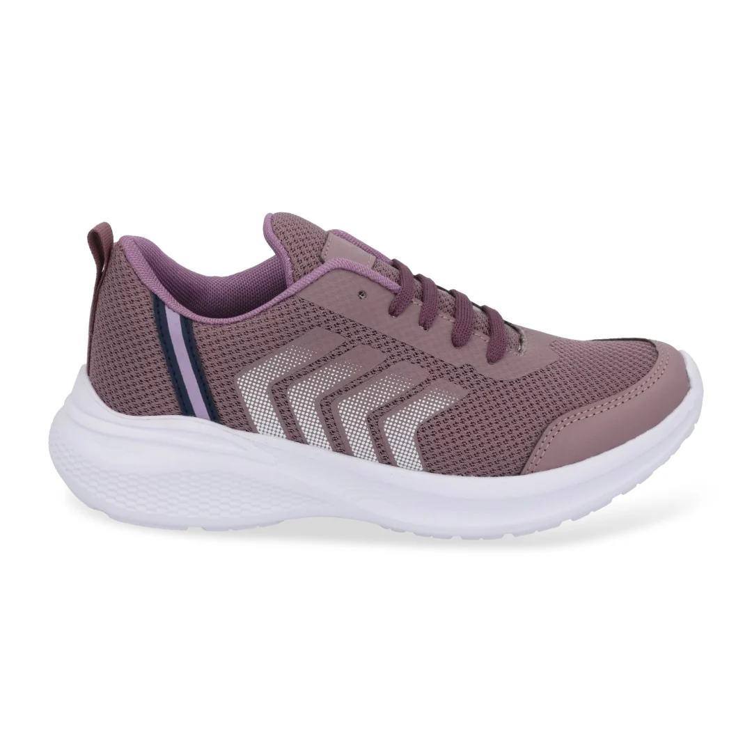 TENIS DE PISO MUJER LILA CON CINTAS 03266 - Image 2