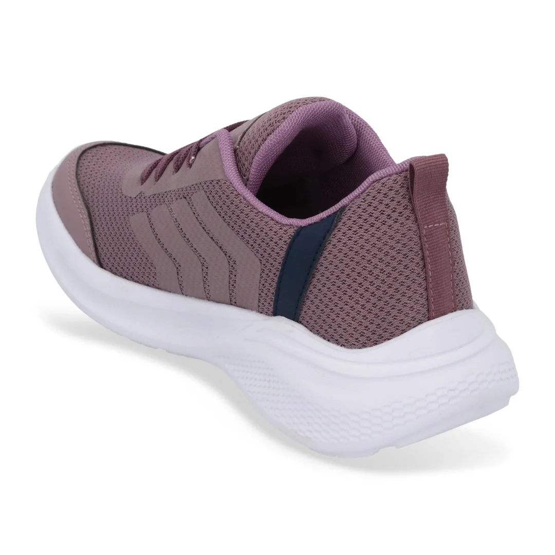 TENIS DE PISO MUJER LILA CON CINTAS 03266 - Image 3