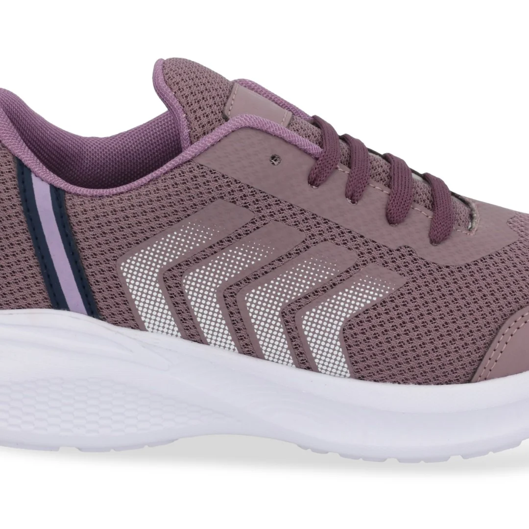 TENIS DE PISO MUJER LILA CON CINTAS 03266 - Image 6