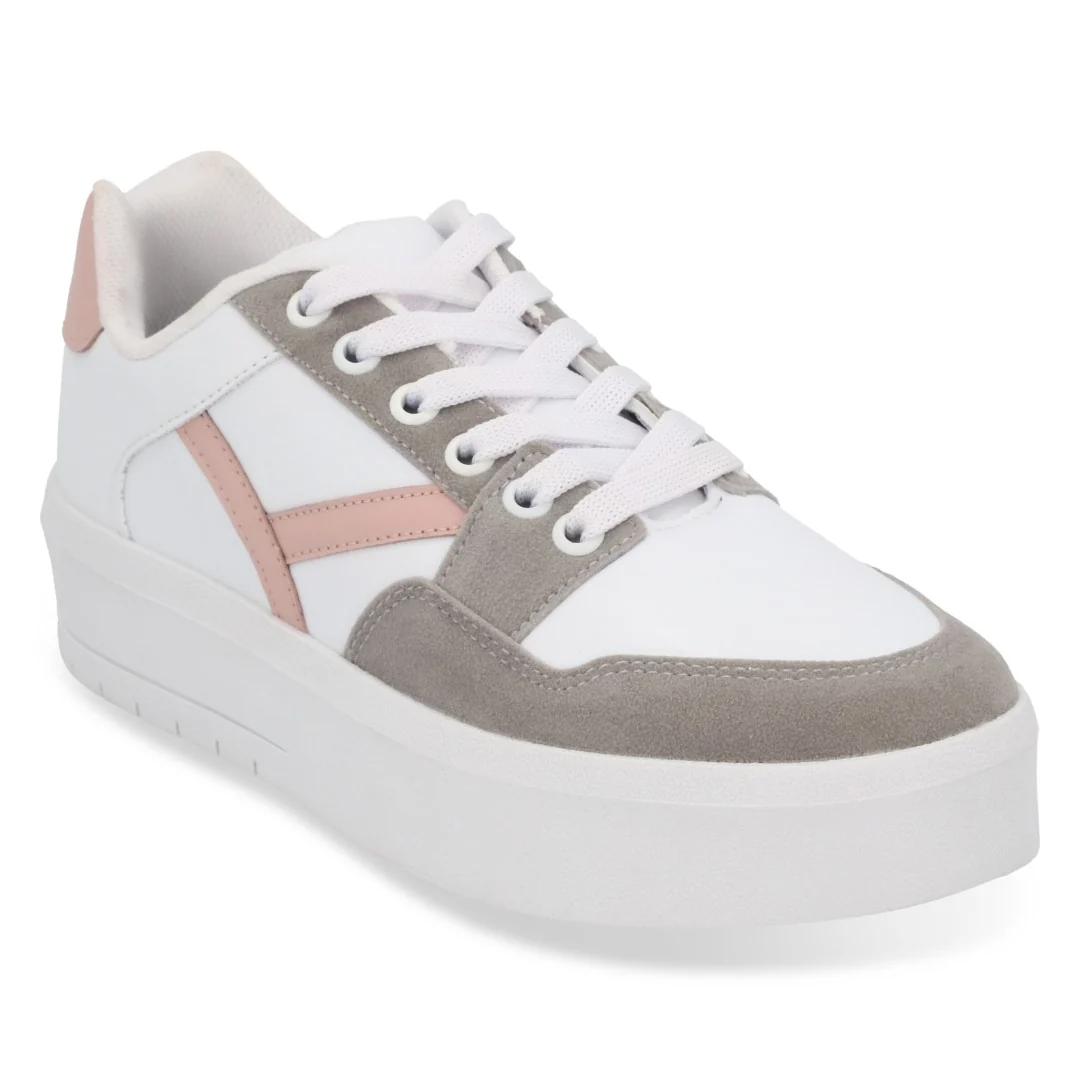 TENIS DE PISO MULTICOLOR CON AGUJETAS 53028