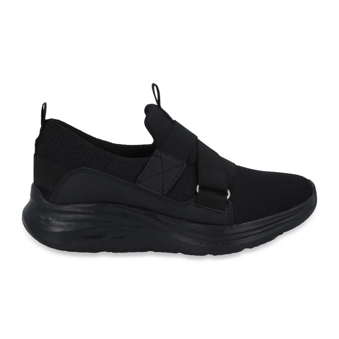 TENIS DE PISO NEGRO CON CONTACTEL 32551 - Image 2