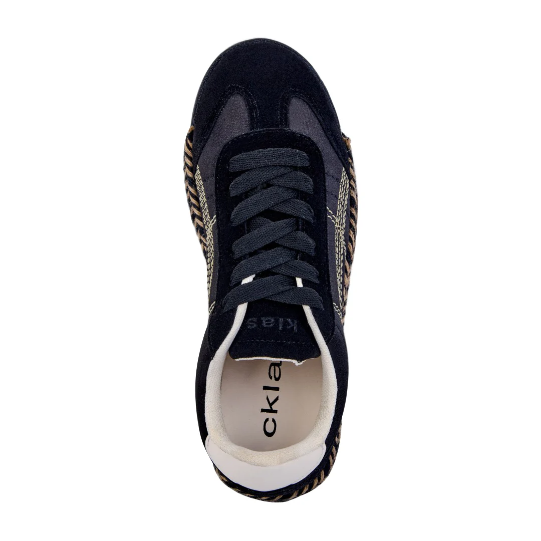 TENIS DE PISO NEGRO DETALLE DECORATIVO 09796 - Image 5