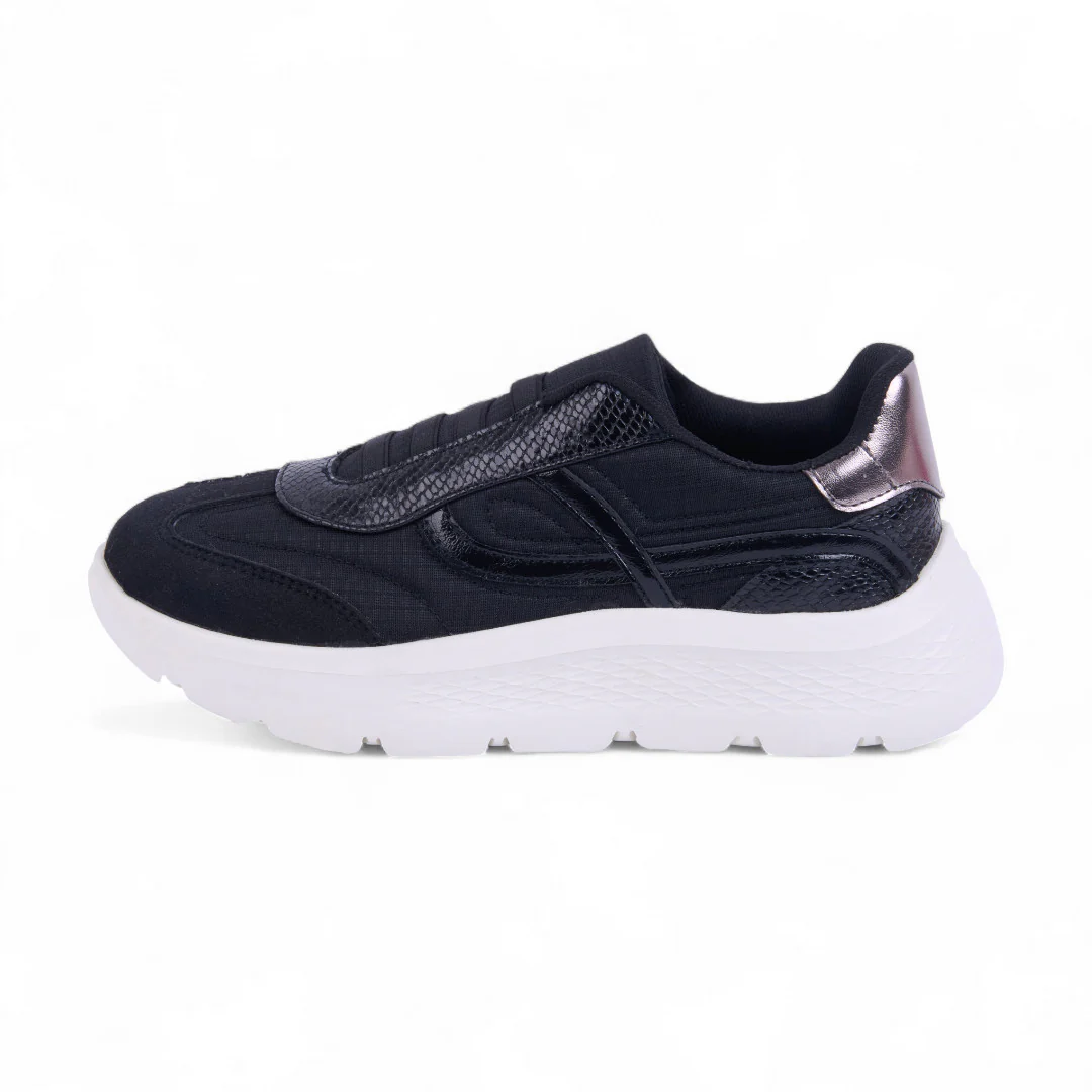 TENIS DE PISO NEGRO ELÁSTICO 59543 - Image 2