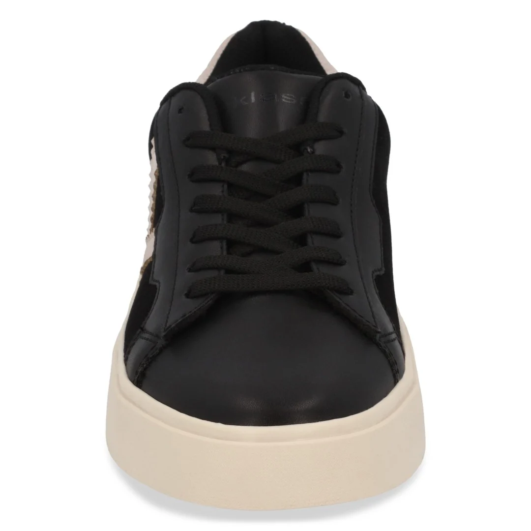 TENIS DE PISO NEGRO ESTAMPADO 56224 - Image 4