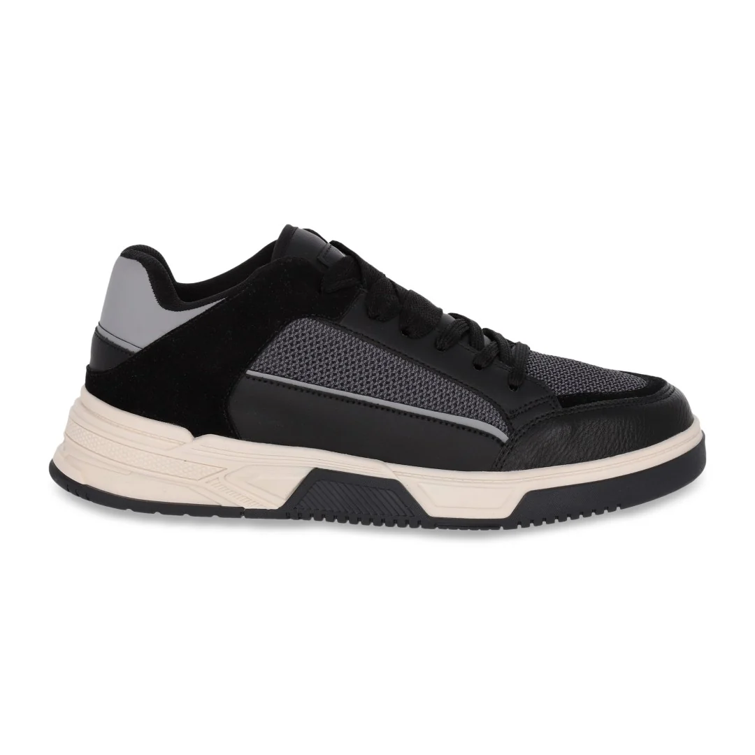 TENIS DE PISO NEGRO SINTÉTICO 43405 - Image 2