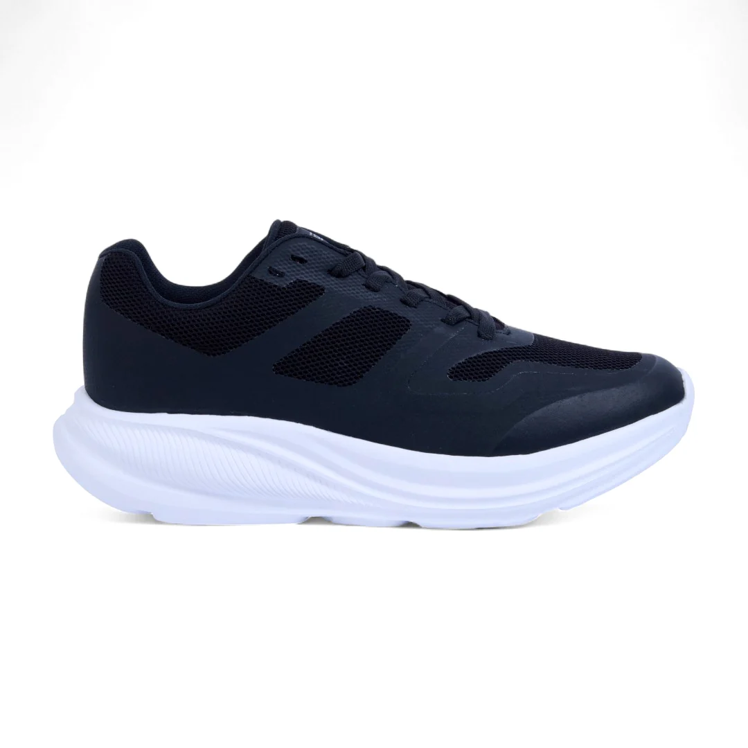 TENIS DE PISO NEGRO TEXTIL 04657 - Image 4