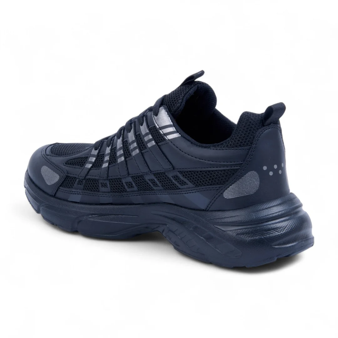 TENIS DE PISO NEGRO TEXTIL 58717 - Image 3