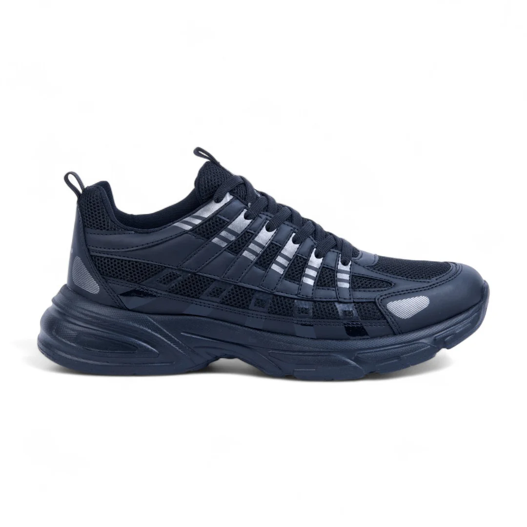 TENIS DE PISO NEGRO TEXTIL 58717 - Image 4