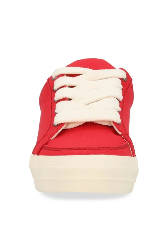TENIS DE PISO ROJO CON CINTAS 50206 - Image 5