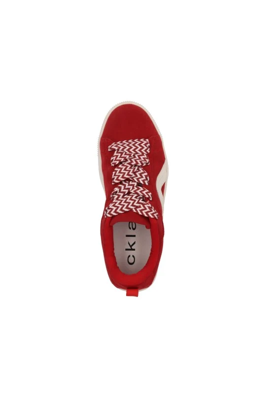 TENIS DE PISO ROJO Y BEIGE CON CINTAS DUO 422/40034 - Image 10