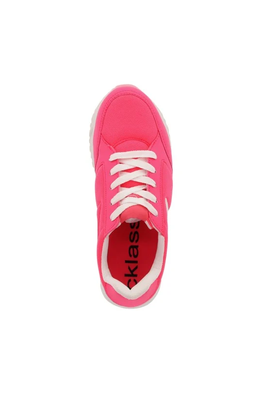 TENIS DE PISO ROSA CON CINTAS 29889 - Image 4