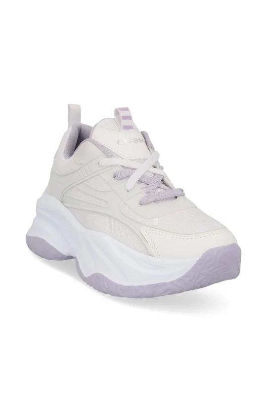 TENIS DE PLATAFORMA BLANCO CON CINTAS 50002