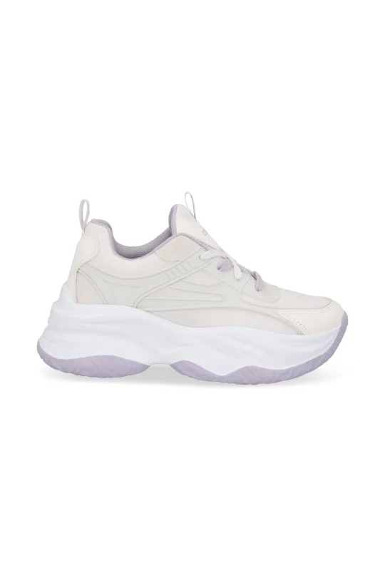 TENIS DE PLATAFORMA BLANCO CON CINTAS 50002 - Image 2