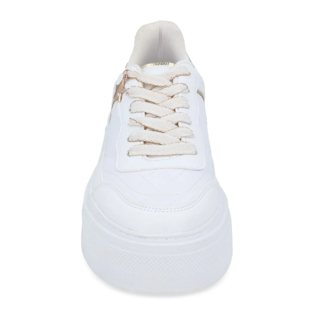 TENIS DE PLATAFORMA BLANCO MUJER 18701 - Image 4