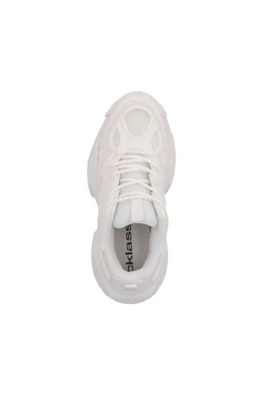 TENIS DE PLATAFORMA BLANCO SINTETICO 32843 - Image 5