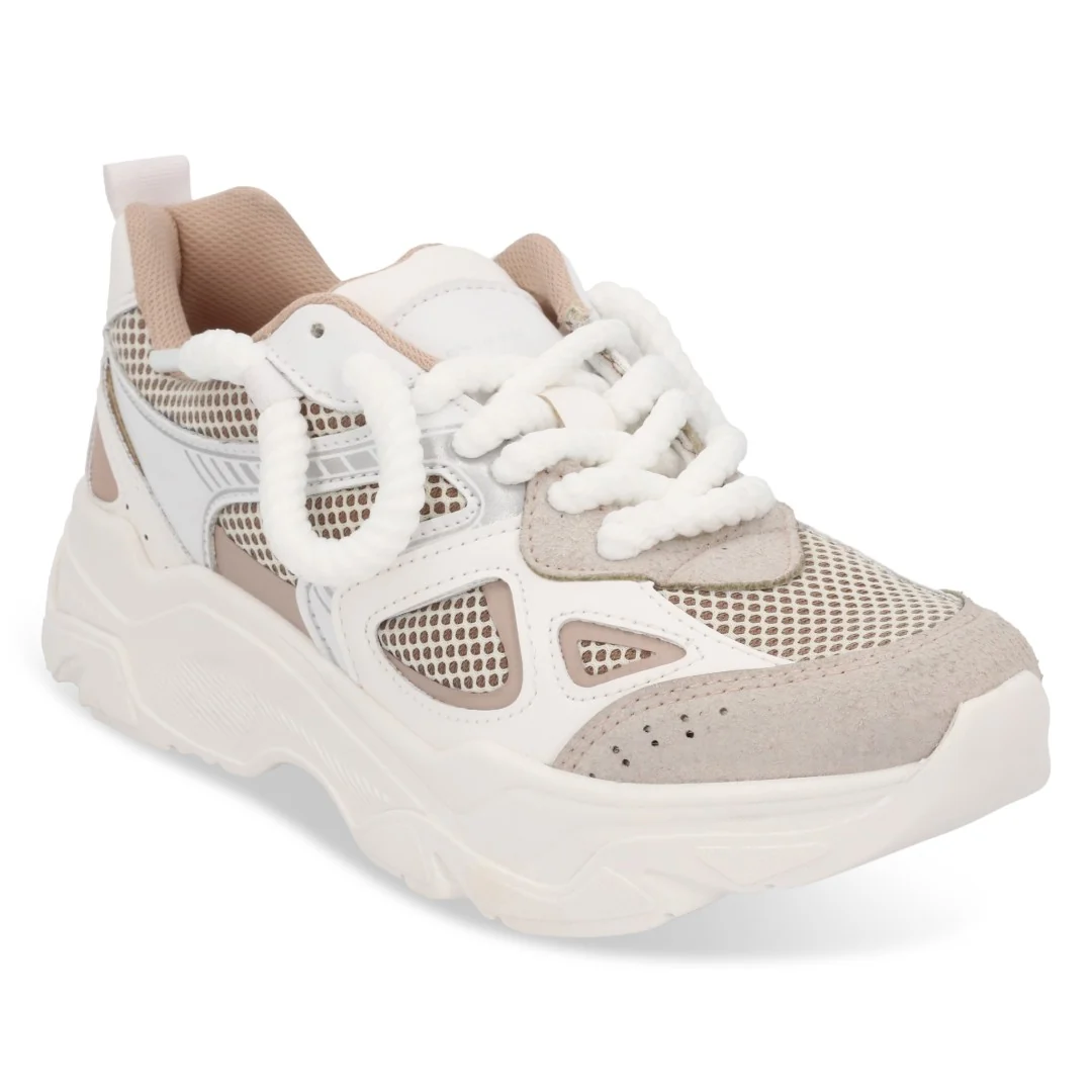 TENIS DE PLATAFORMA MULTICOLOR AGUJETAS 45700