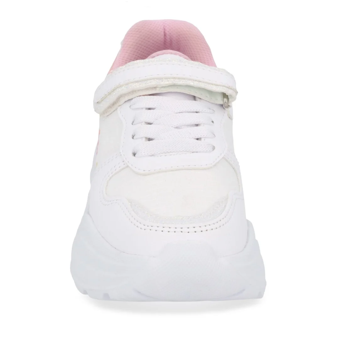 TENIS DEPORTIVO BLANCO Y MULTICOLOR CON ADORNO DUO 688 - Image 5