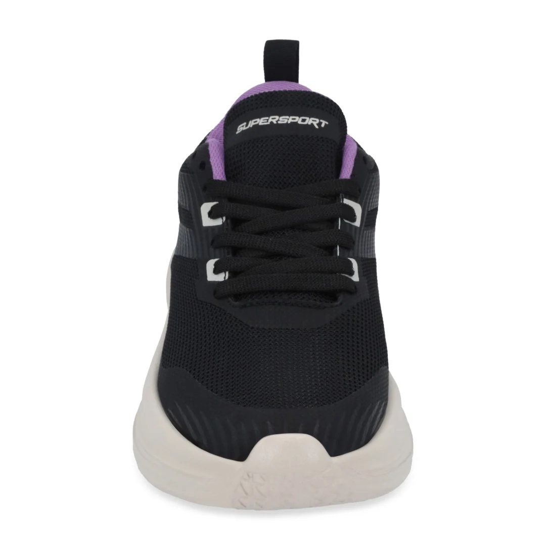 TENIS DEPORTIVO DE DAMA EN COLOR NEGRO 60365 - Image 4