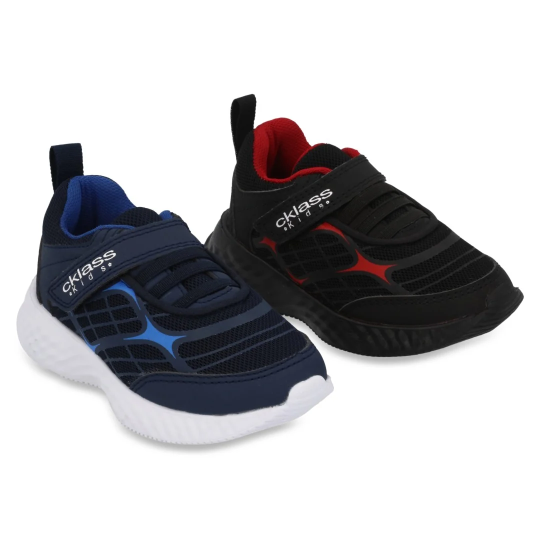 TENIS DEPORTIVO MARINO Y NEGRO CON ADORNO DUO 709 - Image 7