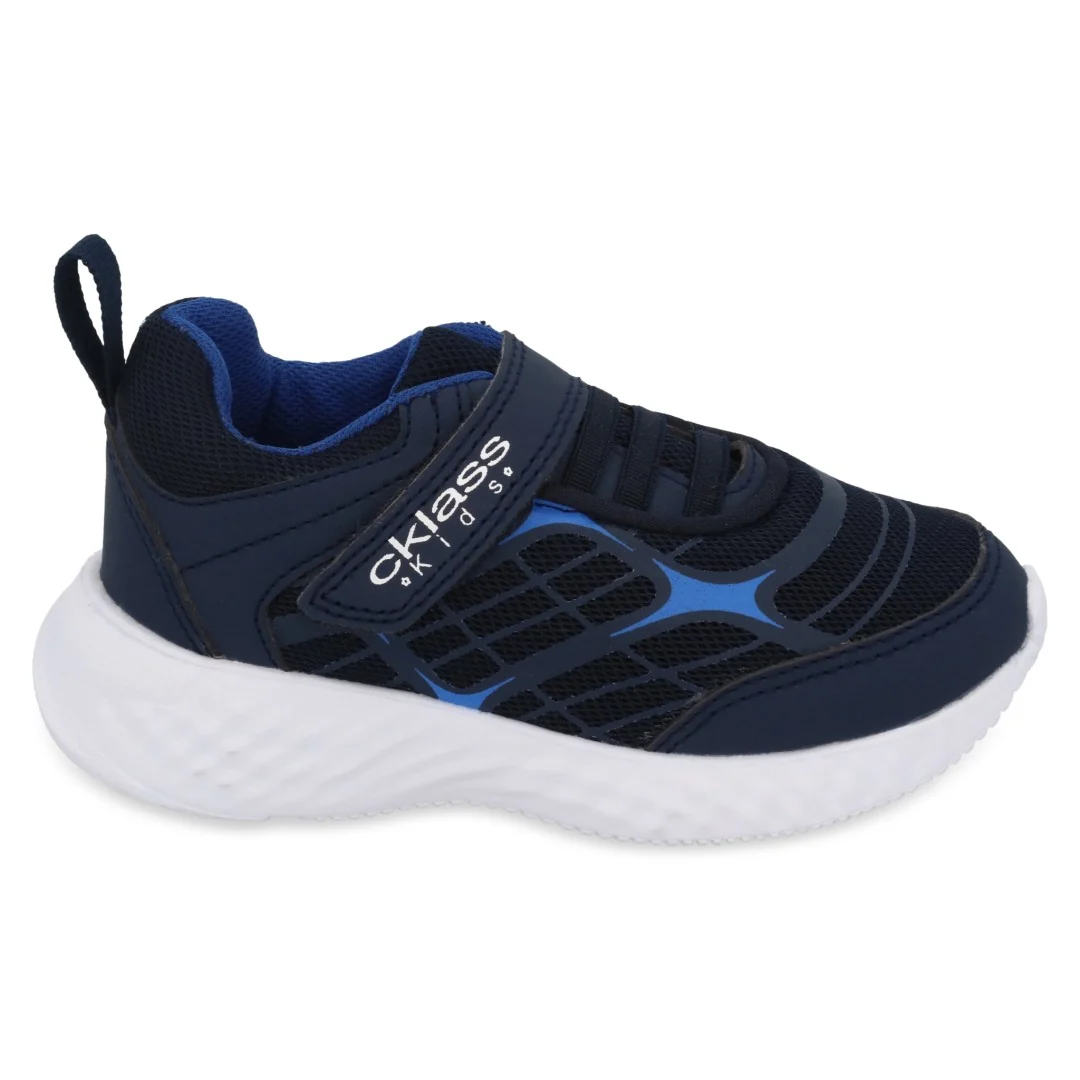 TENIS DEPORTIVO MARINO Y NEGRO CON ADORNO DUO 709 - Image 9