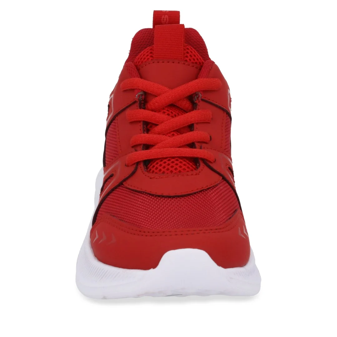 TENIS DEPORTIVO NEGRO Y ROJO DUO 714 - Image 11