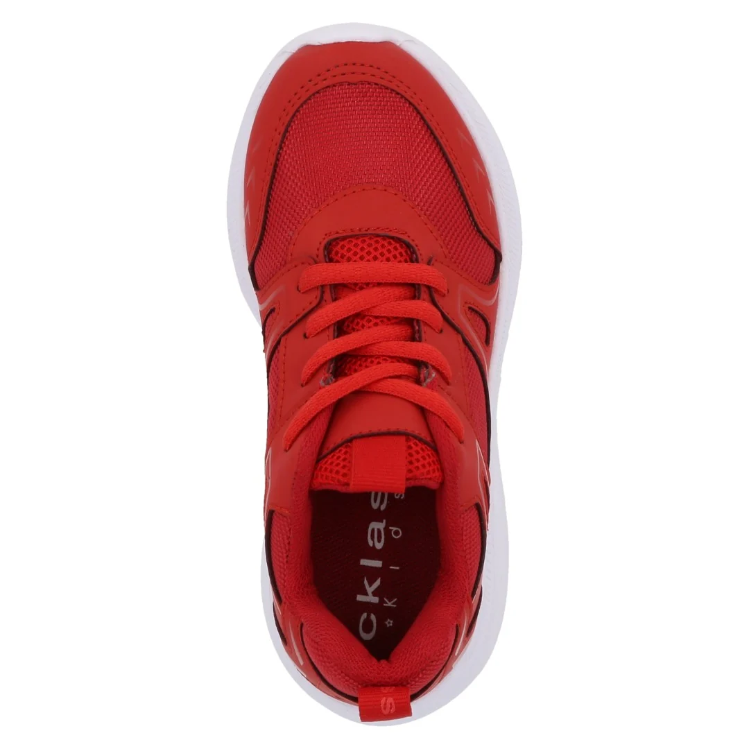 TENIS DEPORTIVO NEGRO Y ROJO DUO 714 - Image 12