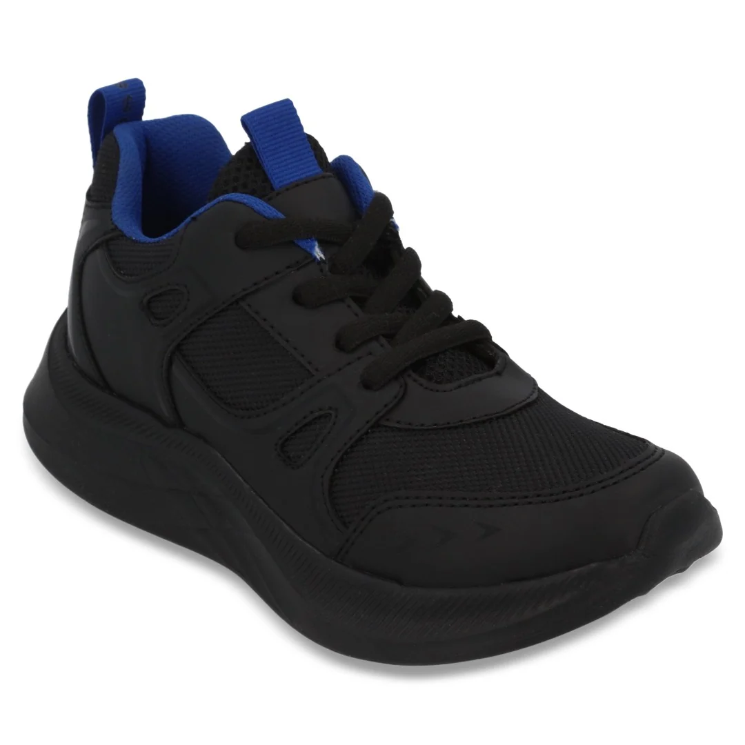 TENIS DEPORTIVO NEGRO Y ROJO DUO 714 - Image 2