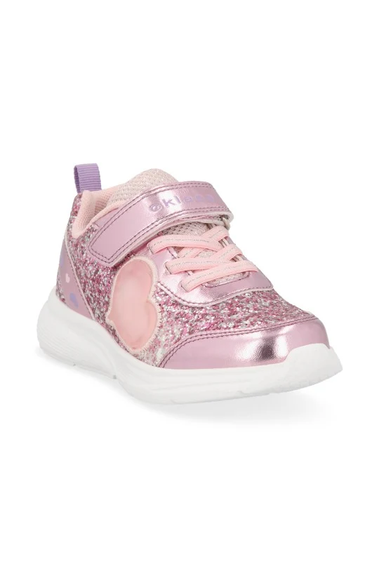TENIS DEPORTIVO ORO ROSADO CON ADORNO 71022