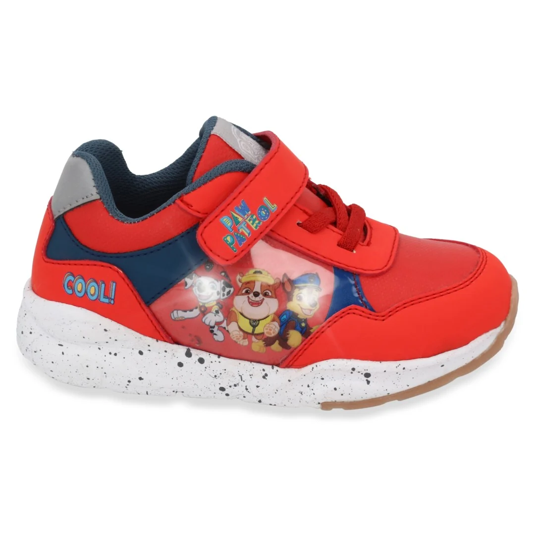 TENIS DEPORTIVO ROJO CON LUCES DE PAW PATROL 09747 - Image 2