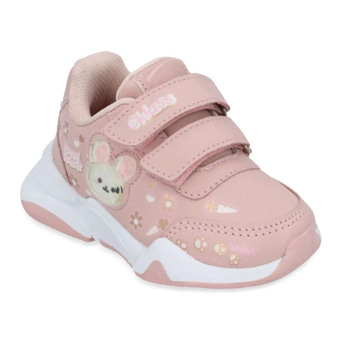 TENIS DEPORTIVO ROSA CON ADORNO 03891