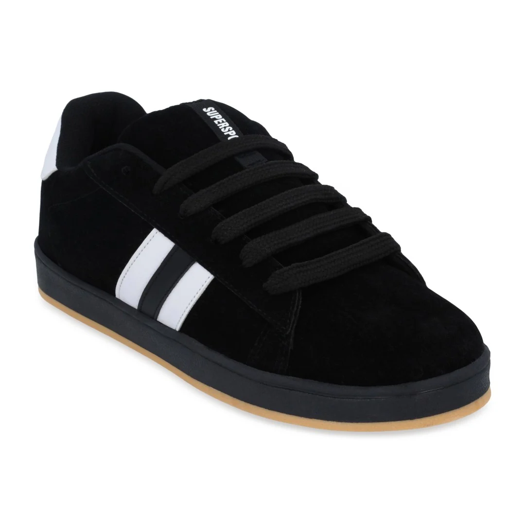 TENIS DEPORTIVO SUPERSPORT CABALLERO NEGRO 61521