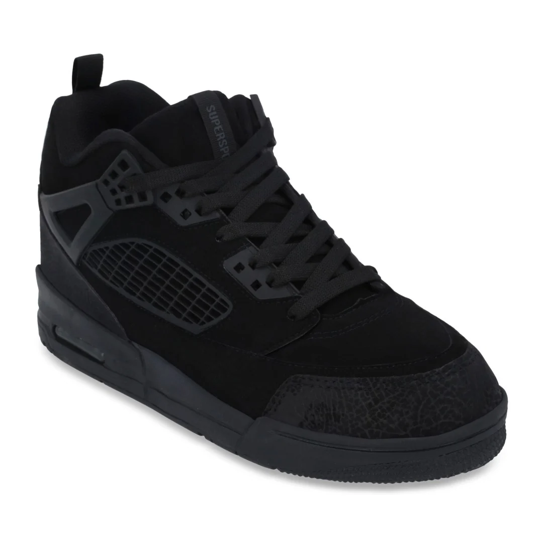 TENIS DEPORTIVO SUPERSPORT CABALLERO NEGRO 63031