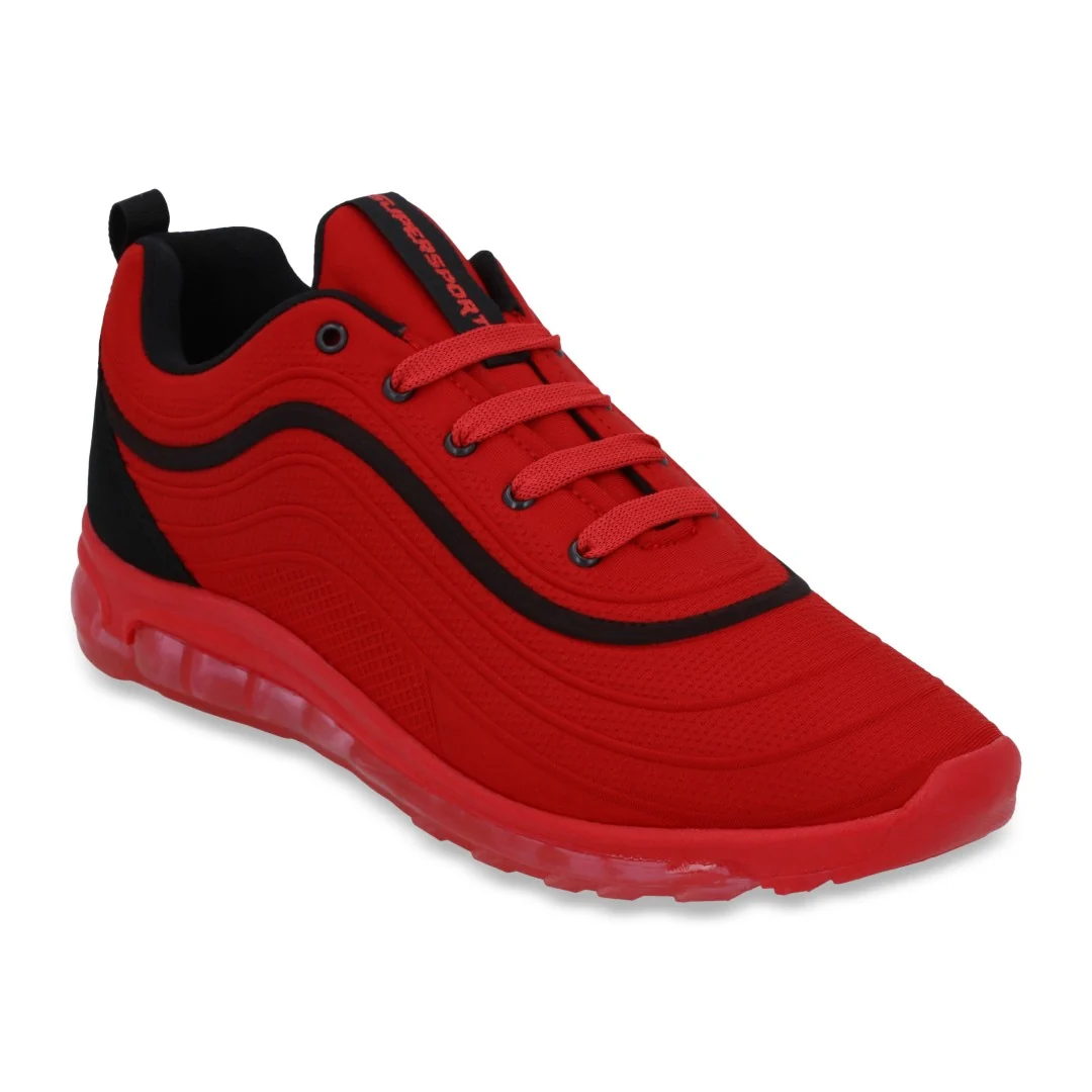 TENIS DEPORTIVO SUPERSPORT CABALLERO ROJO 62542