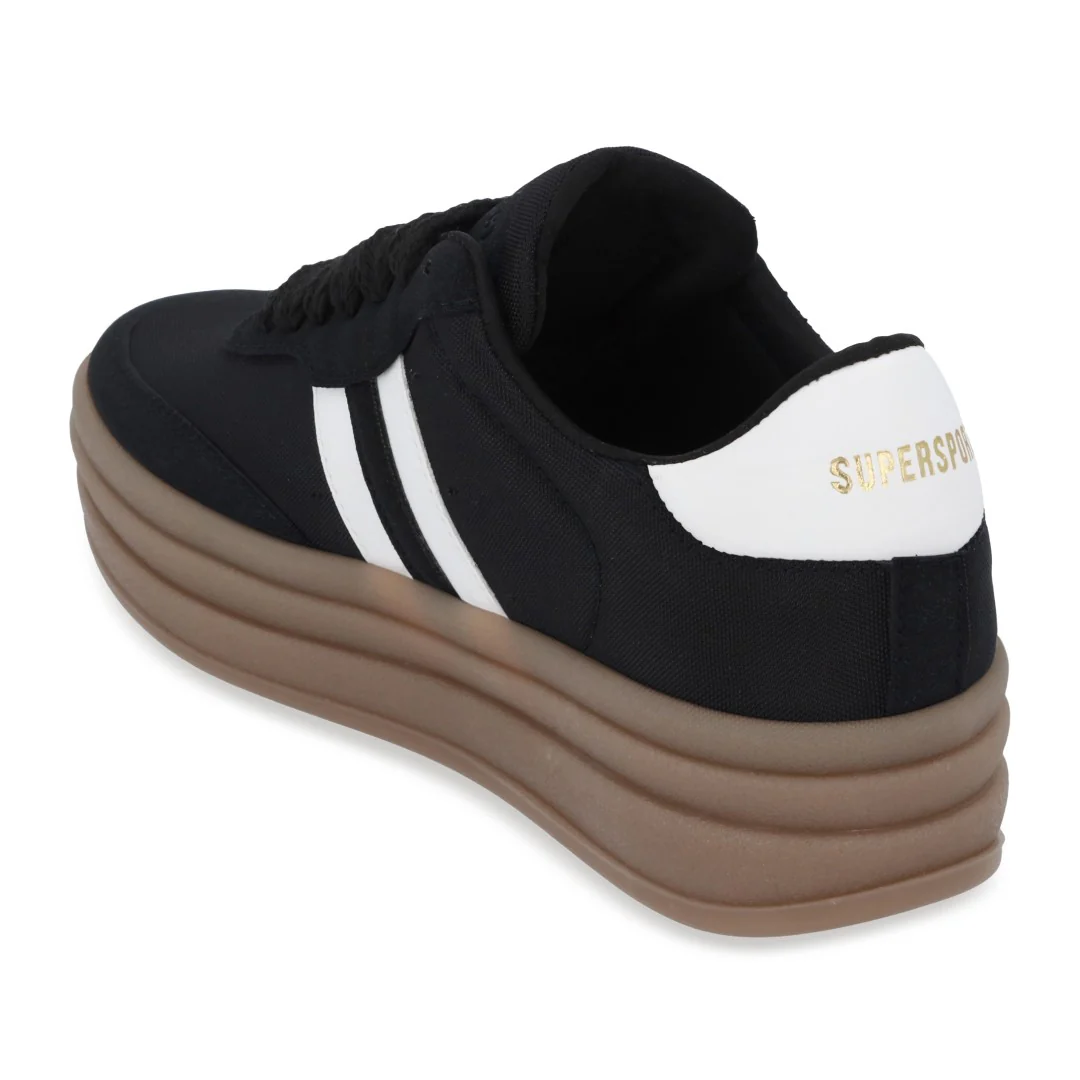 TENIS DEPORTIVO SUPERSPORT DAMA NEGRO 66144 - Image 3