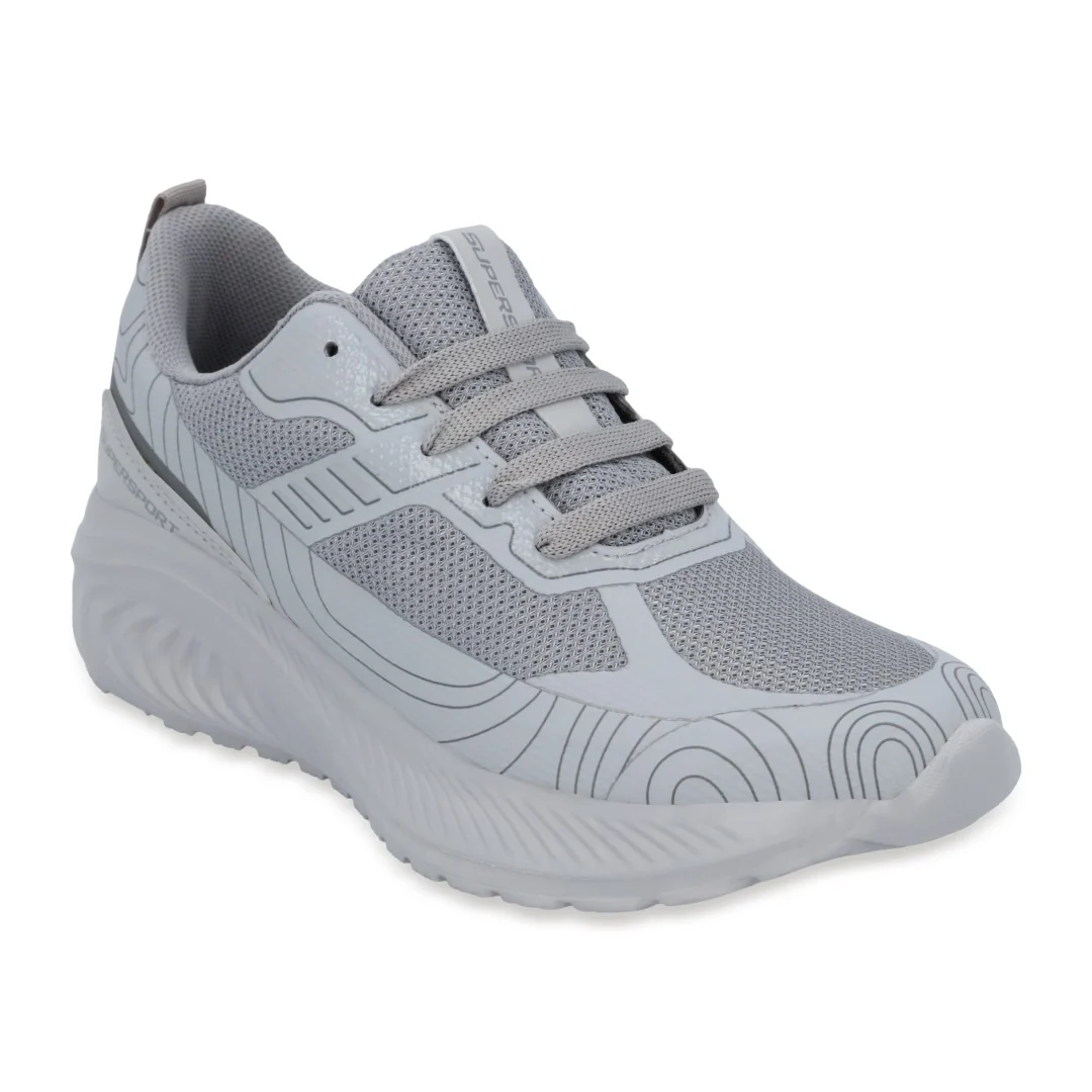 TENIS DEPORTIVO SUPERSPORT GRIS DAMA 68352