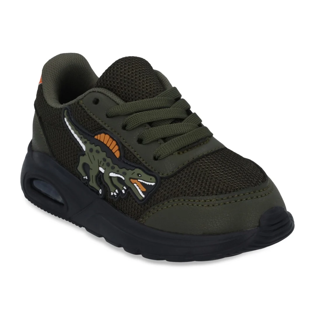 TENIS DEPORTIVO VERDE CON ADORNO 70630
