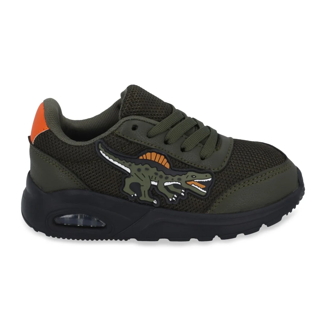 TENIS DEPORTIVO VERDE CON ADORNO 70630 - Image 3