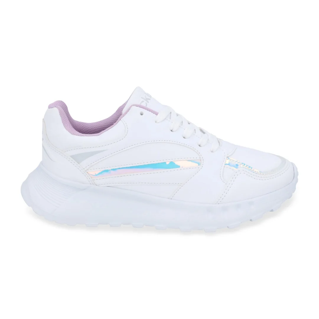 TENIS KIDS BLANCO ESCOLAR AGUJETAS 03870 - Image 2