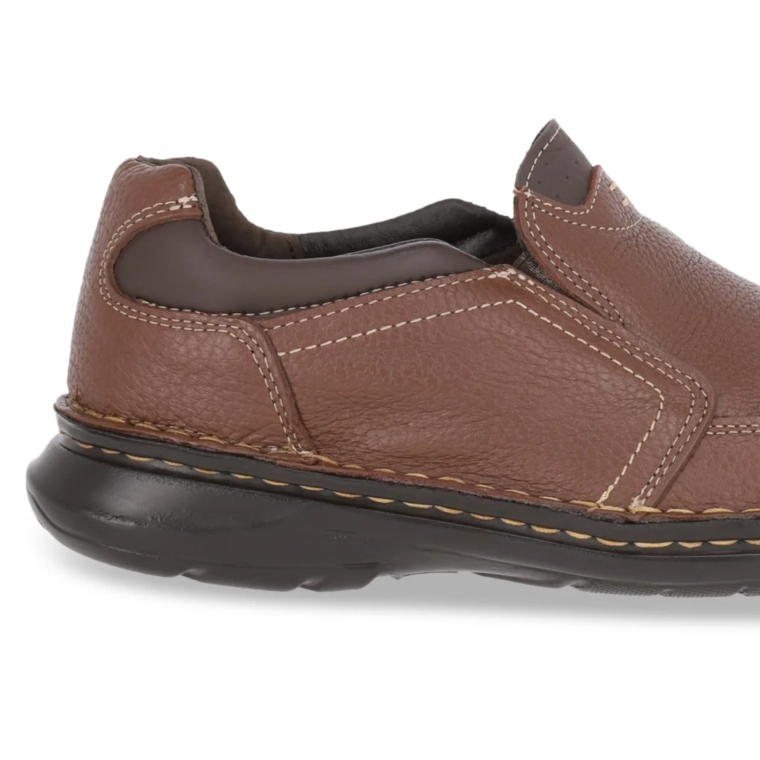 TENIS MOCASÍN DE PISO CABALLERO CAFÉ PIEL 11356 - Image 6