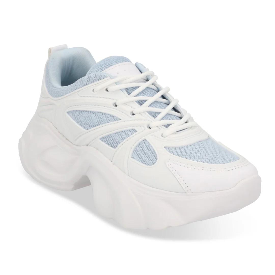 TENIS PLATAFORMA MULTICOLOR CON AGUJETAS 32845
